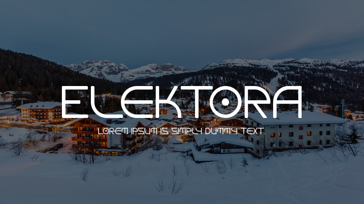 Elektora Font