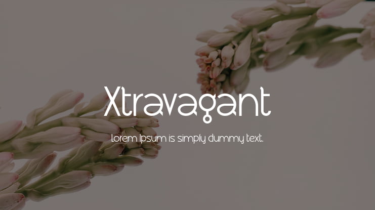 Xtravagant Font
