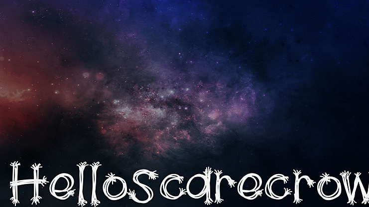 HelloScarecrow Font