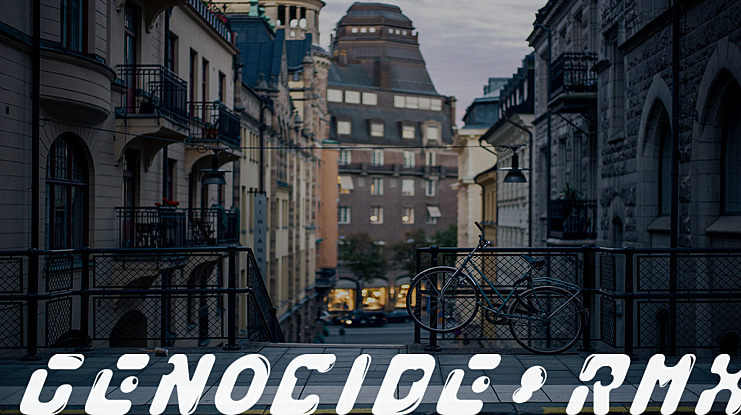 Genocide Rmx Font