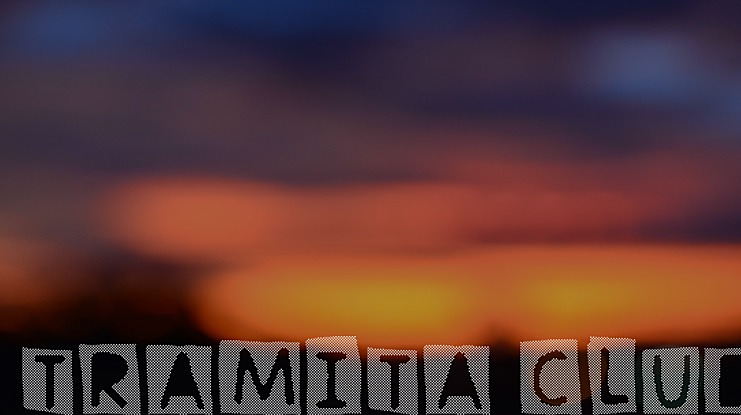 Tramita club Font