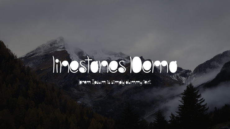 linestones Demo Font