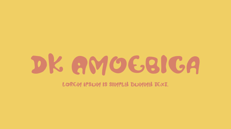 DK Amoebica Font