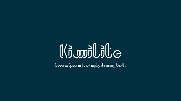 Kiwilite Font