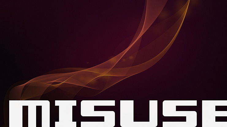 Misuse Font