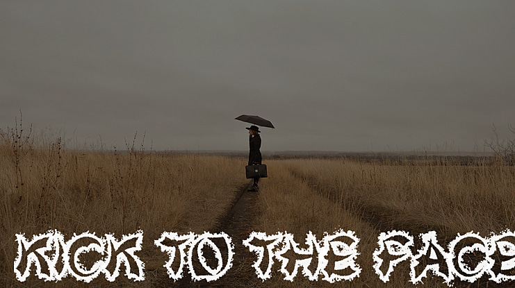 Kick To The Face Font