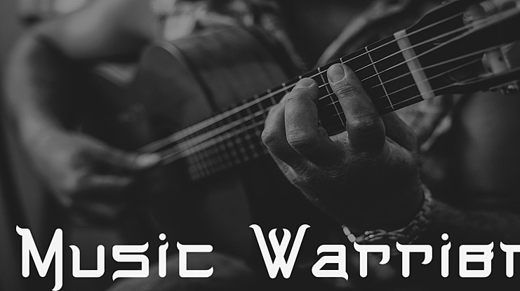 Music Warrior Font