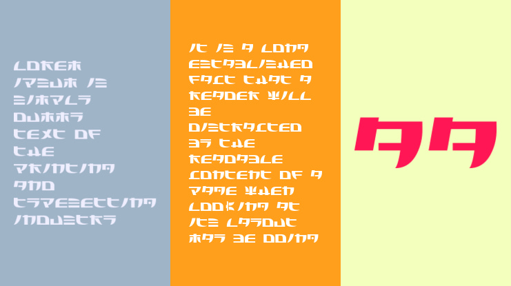 Tecnojap Font