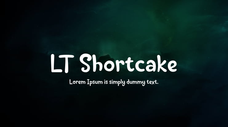 LT Shortcake Font