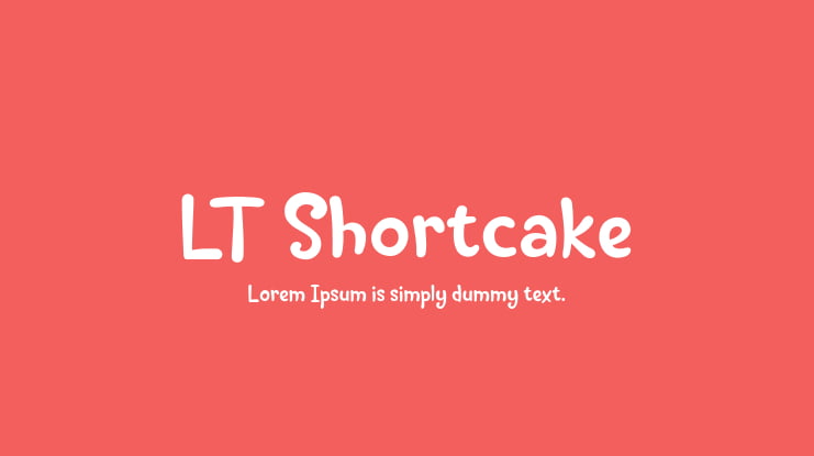 LT Shortcake Font