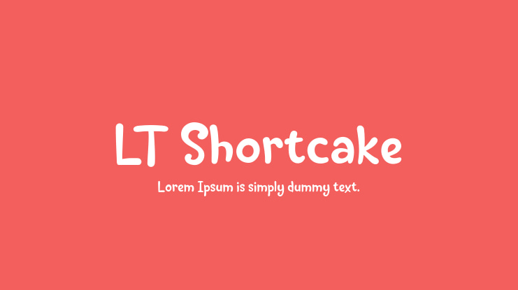 LT Shortcake Font