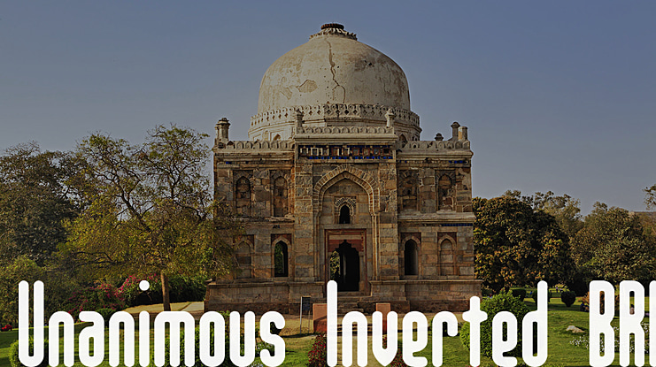 Unanimous BRK Font Family