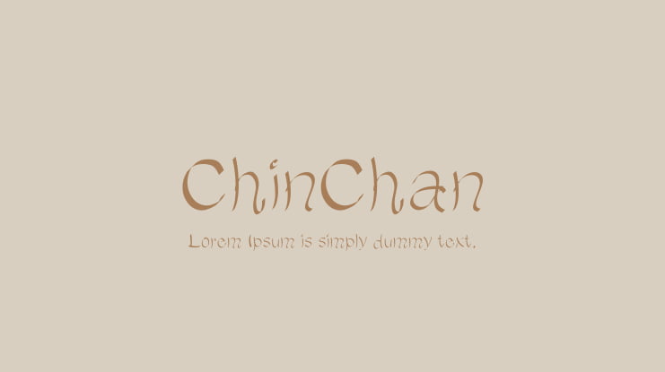 ChinChan Font