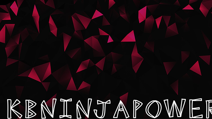 KBNINJAPOWER Font