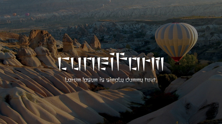 cuneiform Font
