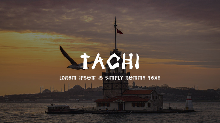 Tachi Font