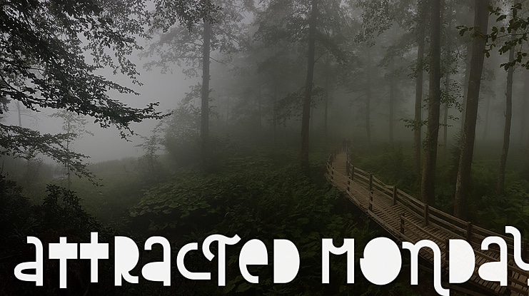 Attracted Monday Font Family
