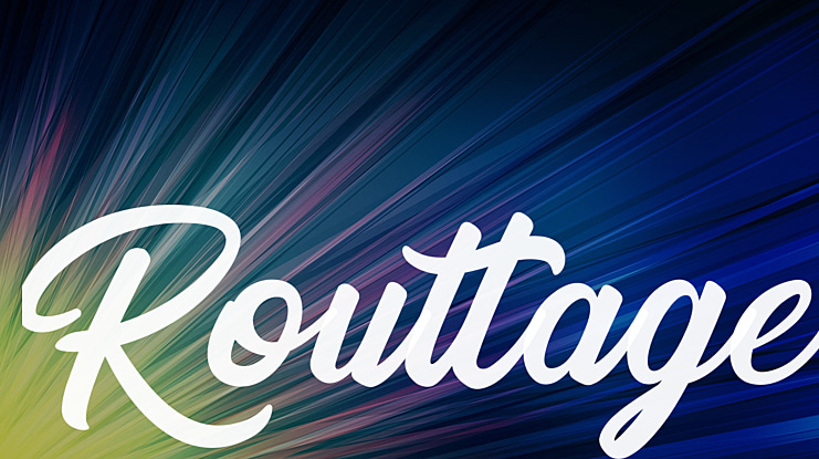 Routtage Font
