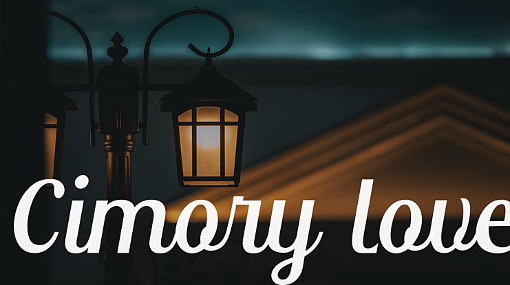 Cimory Love Font