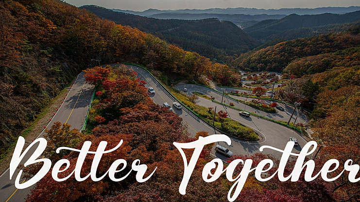 Better Together Font