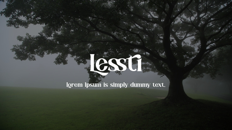 Lessti Font