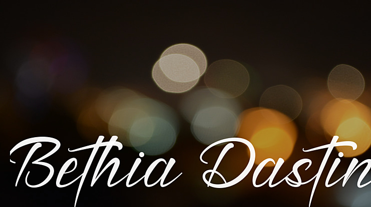 Bethia Dastin Font Family