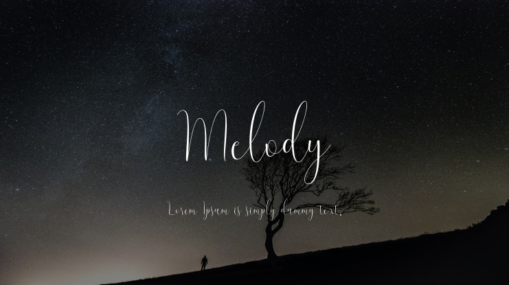 Melody Font