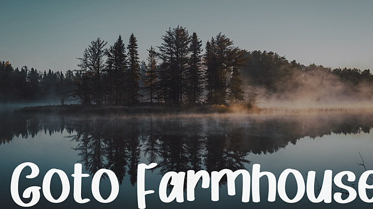 Goto Farmhouse Font Family