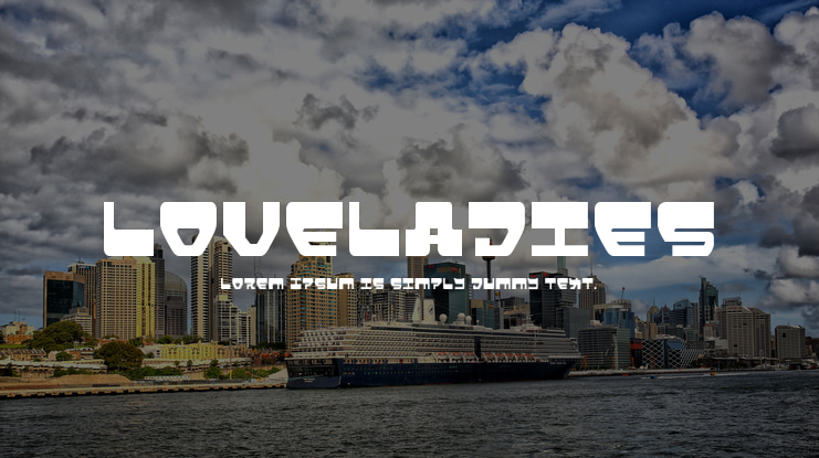 Loveladies Font Family