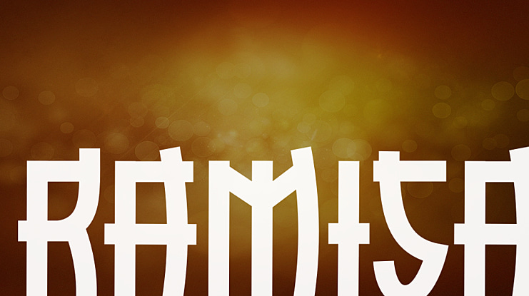 RAMISA Font