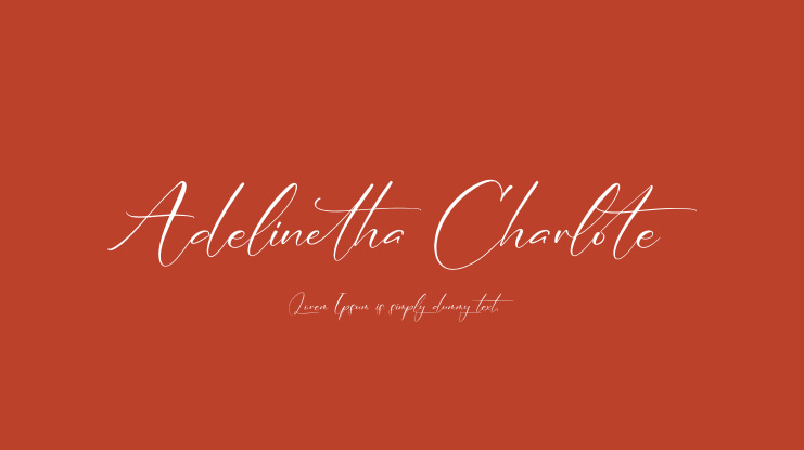 Adelinetha Charlote Font