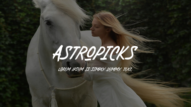 Astropicks Font