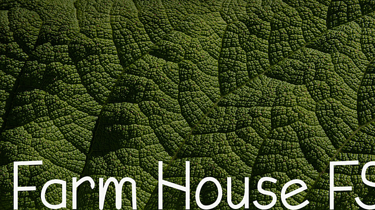 Farm House FS Font