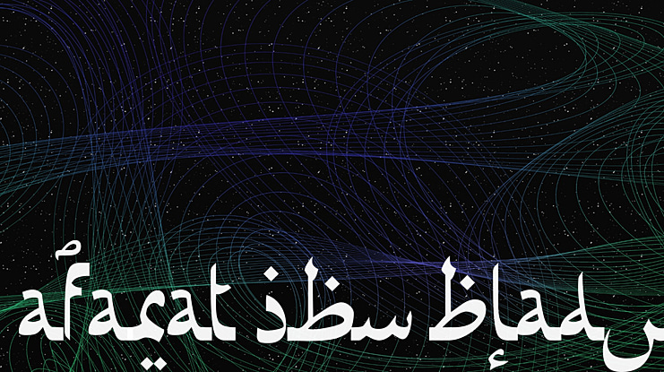 Afarat ibn Blady Font