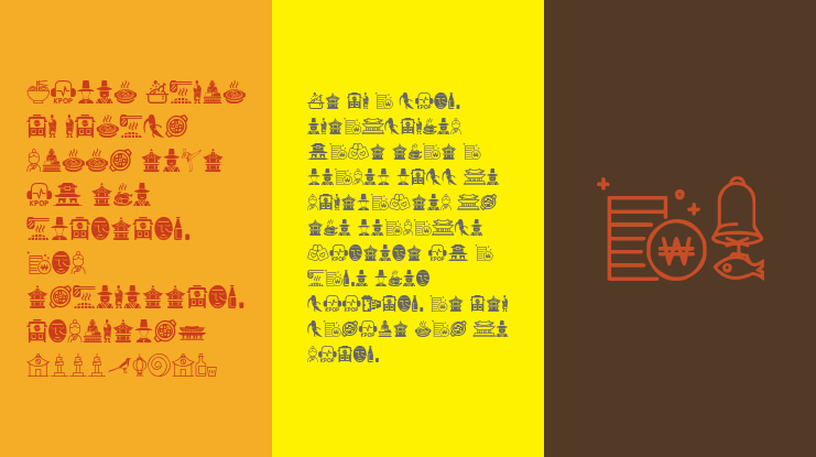 Korean Icons Font