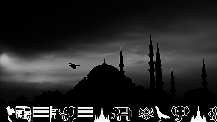 Thailand Icons Font