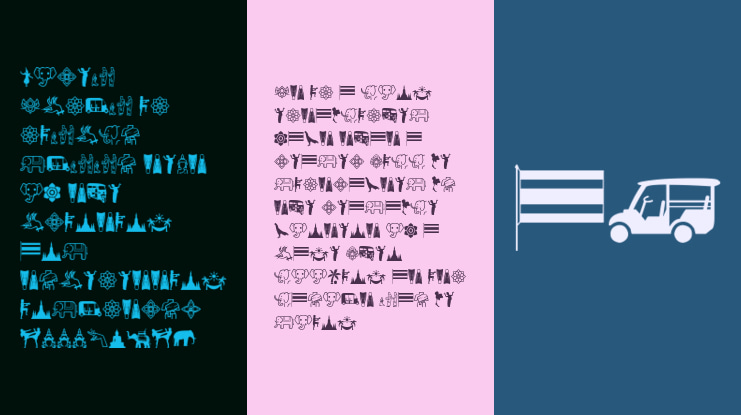 Thailand Icons Font