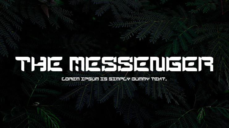 The Messenger Font