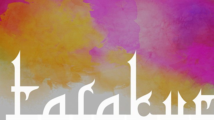 Tafakur Font