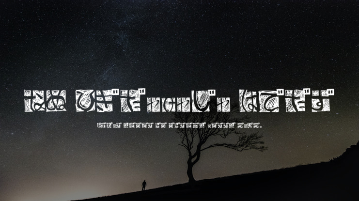 BD Hiragana Kuro Font