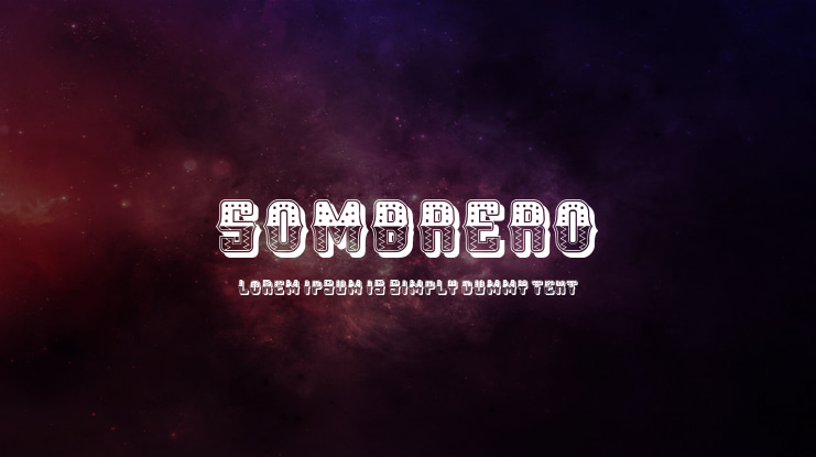Sombrero Font Family