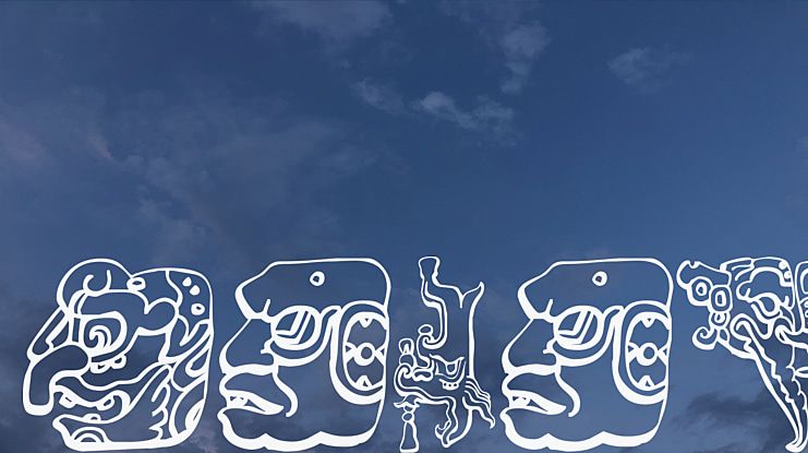 Mayan Font