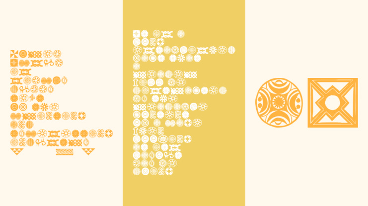 AfricanOrnamentsOne Font