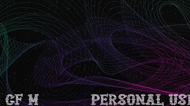 CF Mexicana PERSONAL USE Font