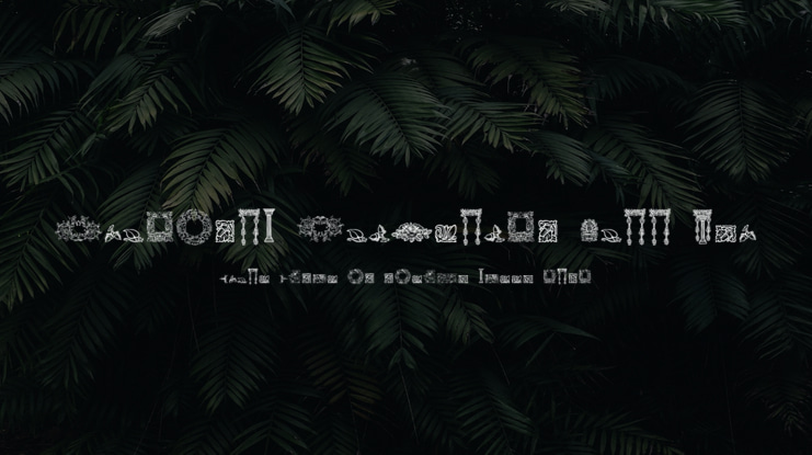 Mortised Ornaments Free Two Font