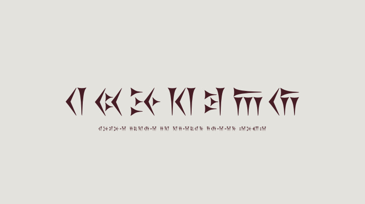 Khosrau Font