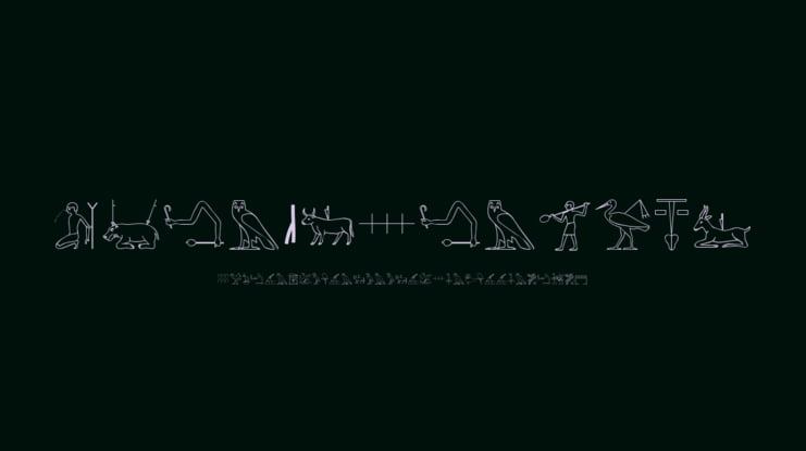 The Nile Song Font