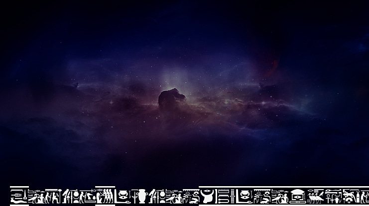 FontsVectorHIEROGLYPS Font