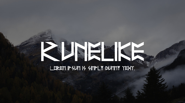 Runelike Font