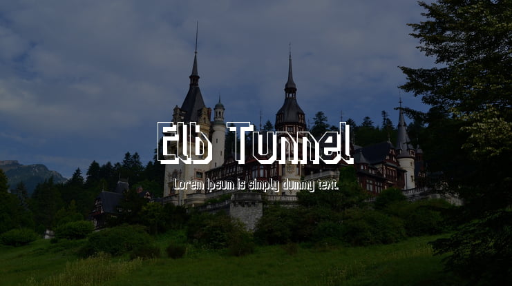 Elb Tunnel Font Family